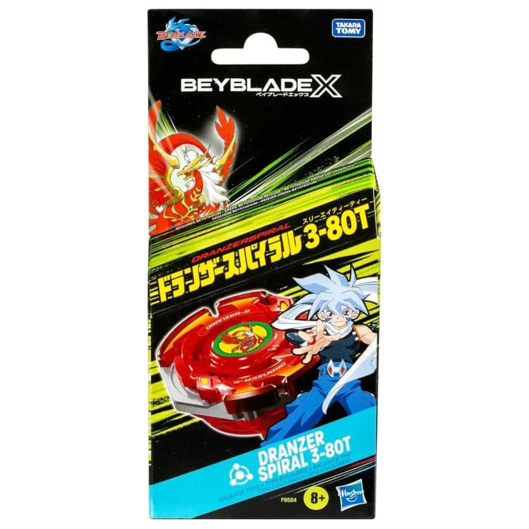 Booster Dranzer Spiral 3-80T | Version Rouge