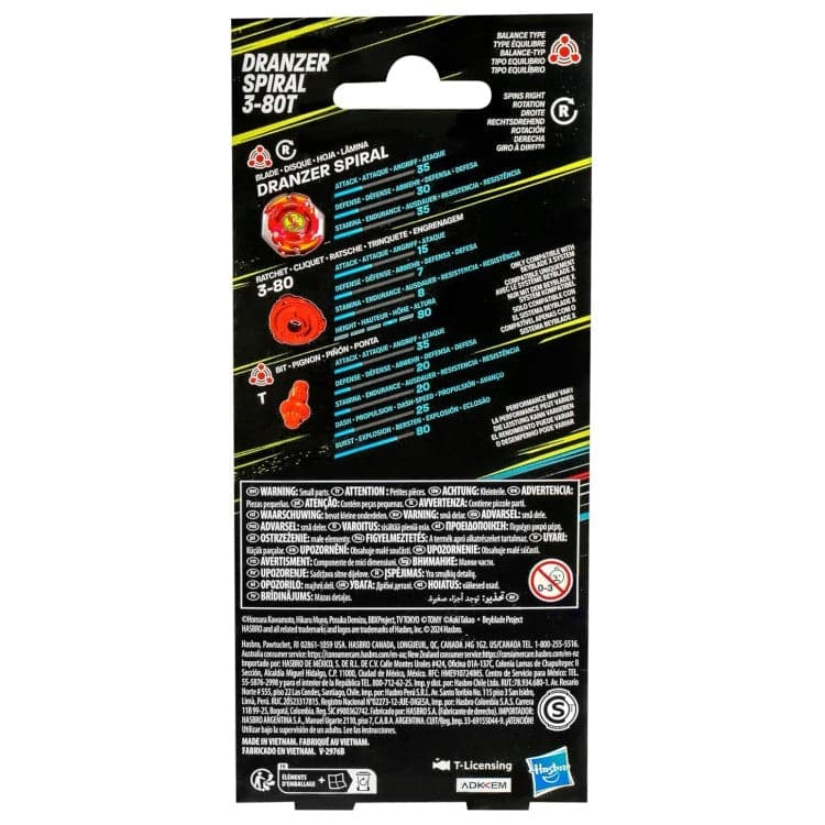 Booster Dranzer Spiral 3-80T | Version Rouge view 3