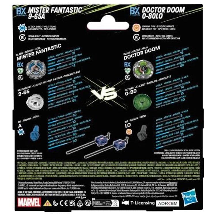 Multipack Sets Mister Fantastic vs Doctor Doom | Marvel Collab view 5