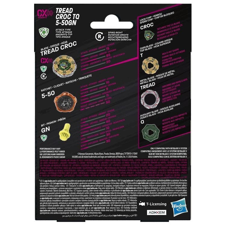 Starter Tread Croc TQ 5-50GN view 3
